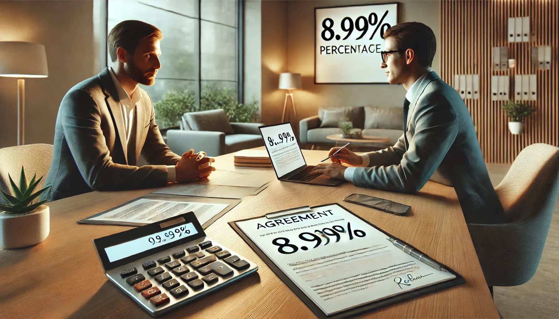 Get A 8.99% Percentage Agreement